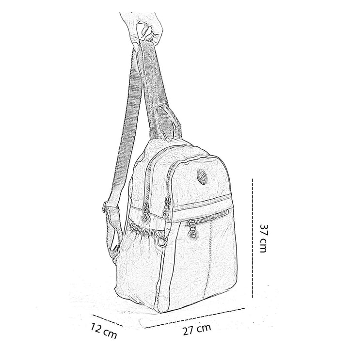 Eslera Su Geçirmez Kadın Krinkıl Sırt Çantası