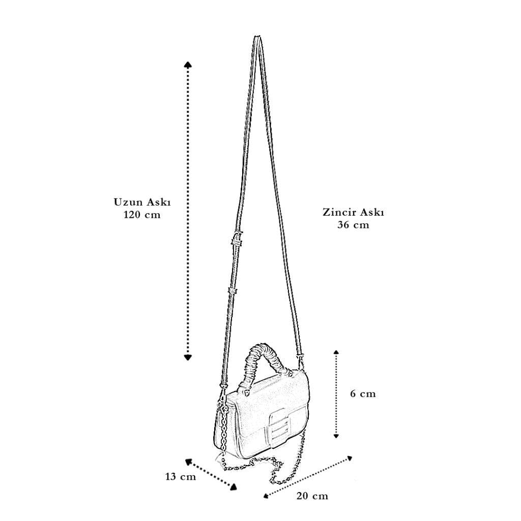 Navıglı Kadın El Çantası ve Çapraz Çanta