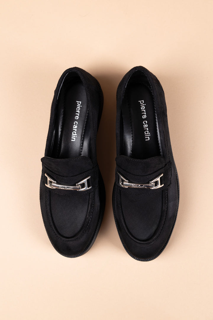 Pierre Cardin Akpan Kadın Siyah Süet Loafer PC-54169