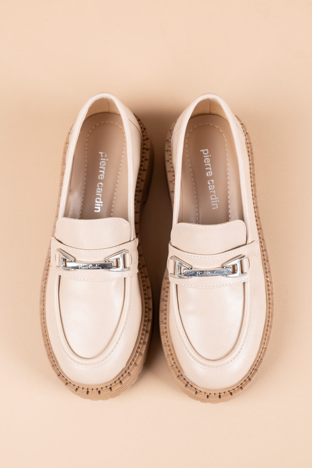 Pierre Cardin Yinda Kadın Tokalı Krem Loafer Ayakkabı PC-52650